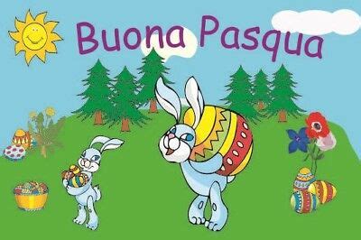 frohe ostern italienisch-deutsch